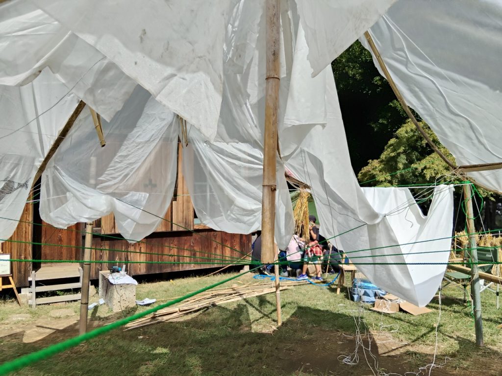 張弦梁の束部分