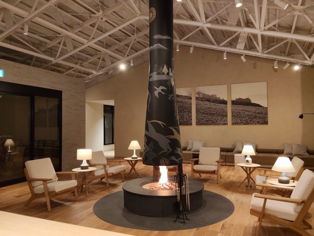 ホテル　ハシェンダ軽井沢のロビー